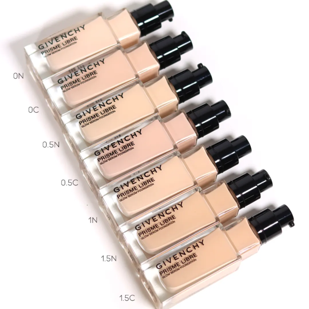 Givenchy Prisme Libre Glow Serum Foundation 5ml #0.5N ,Givenchy Prisme Libre Glow Serum Foundation ราคา , Givenchy Prisme Libre Glow Serum Foundation รีวิว
